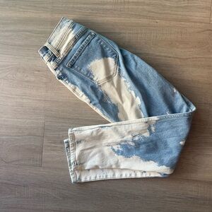 Blue Acid Wash Jeans